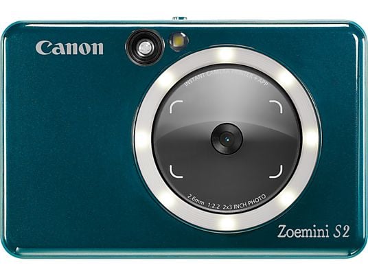 CANON Zoemini S2 - Caméra à image instantanée Aigue-marine
