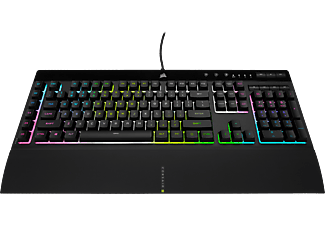 CORSAIR CH-9226715-TR K55 RGB PRO XT Kablolu Türkçe Gaming Klavye Siyah