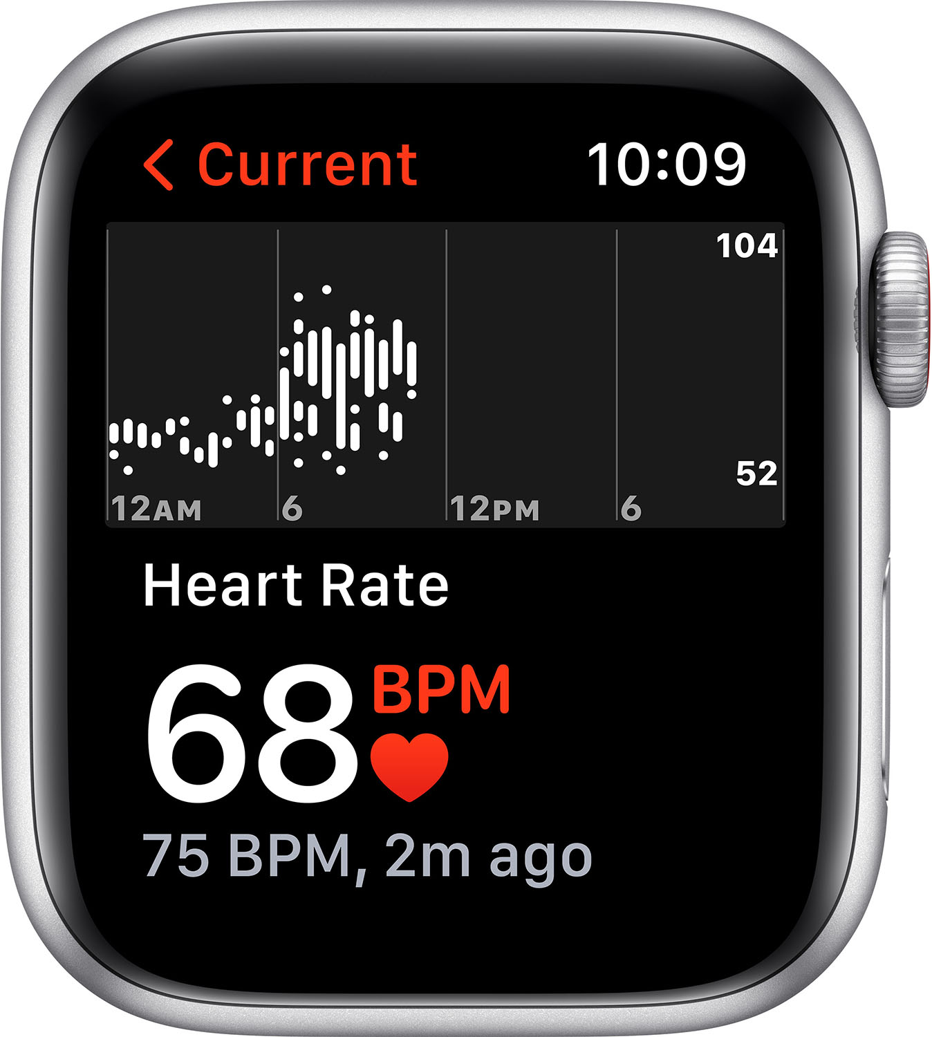 APPLE Watch SE Cellular 44 mm zilver aluminium / blauwe sportband