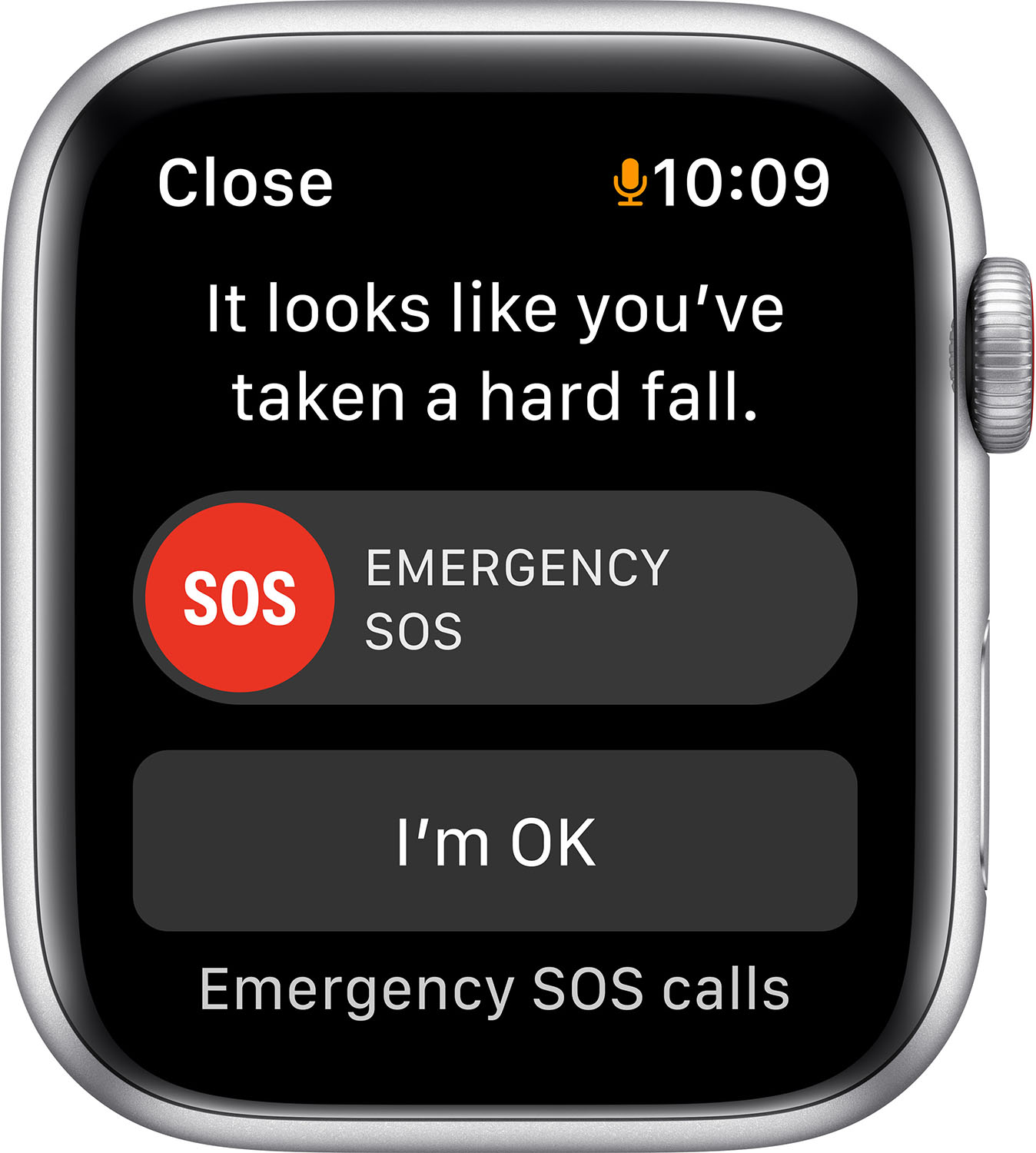 APPLE Watch SE Cellular 44 mm zilver aluminium / blauwe sportband