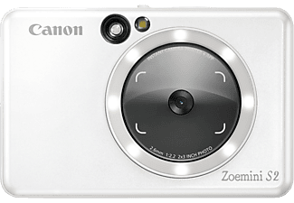 CANON Zoemini S2 - Caméra à image instantanée Blanc perle