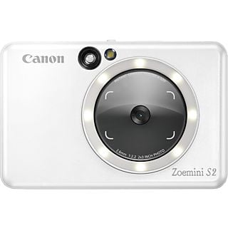 CANON Zoemini S2 - Caméra à image instantanée Blanc perle