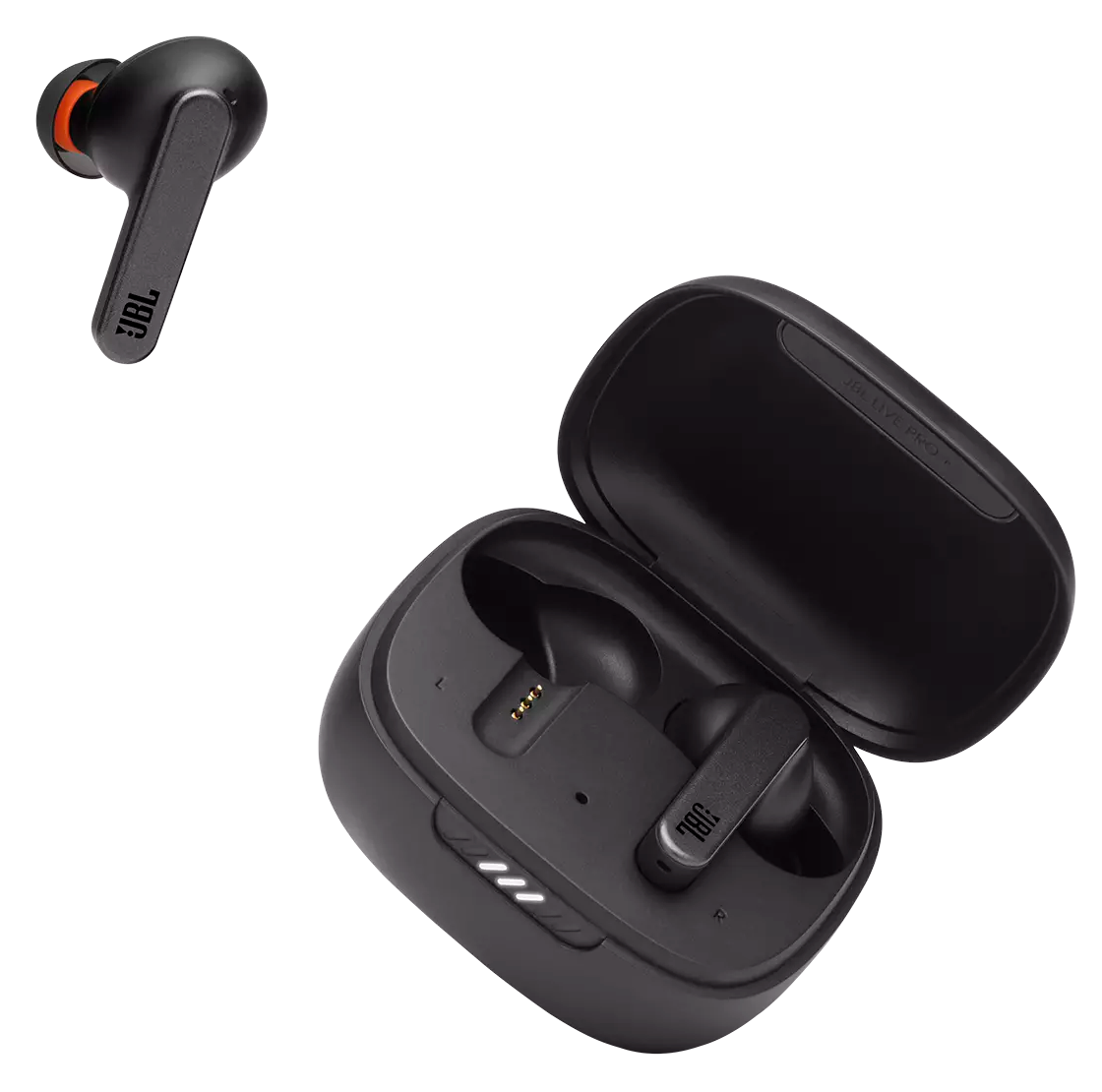 JBL Live Pro+ TWS fülhallgató mikrofonnal, fekete