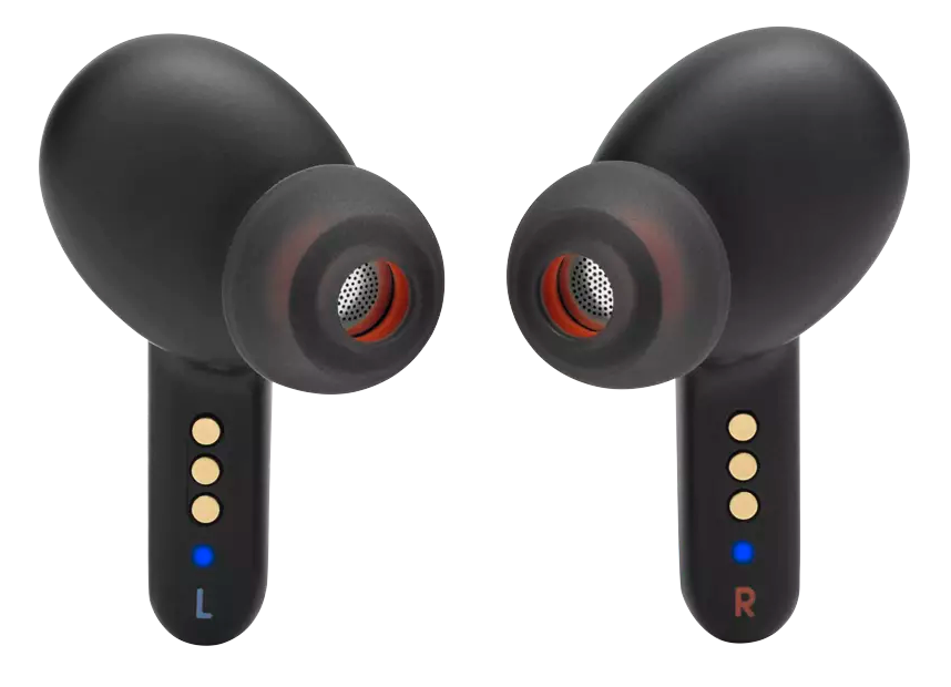 JBL Live Pro+ TWS fülhallgató mikrofonnal, fekete