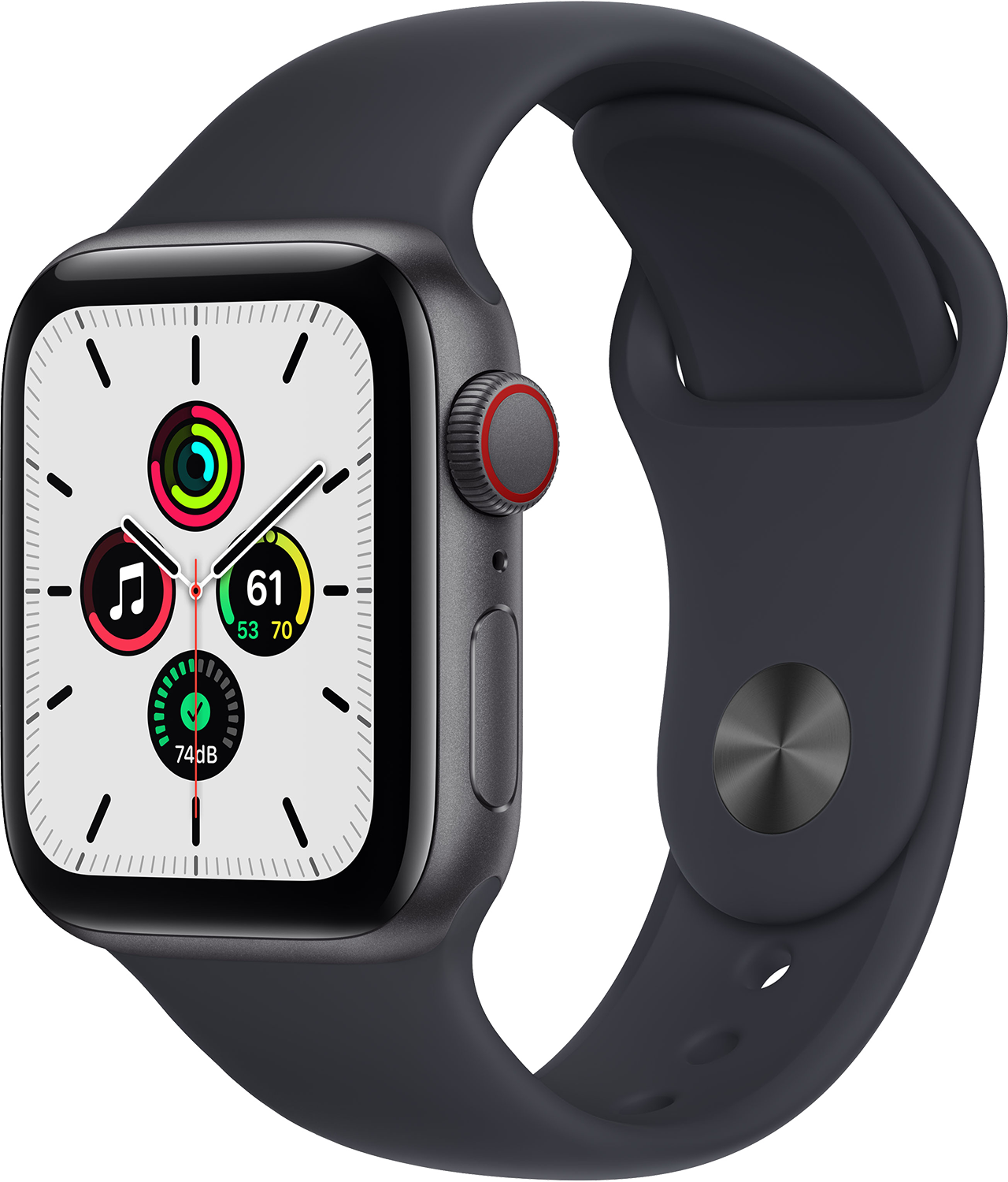 Apple Watch SE 2021 - 44mm - 4G - GPS - Grijs