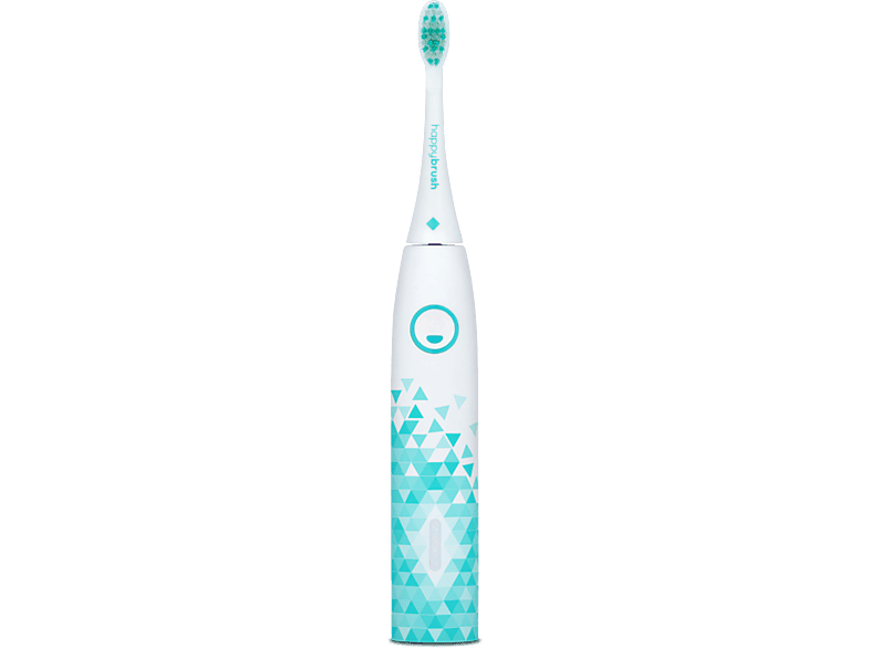 HAPPYBRUSH Vibe 3 Mint StarterKit elektrische Zahnbürste Weiß