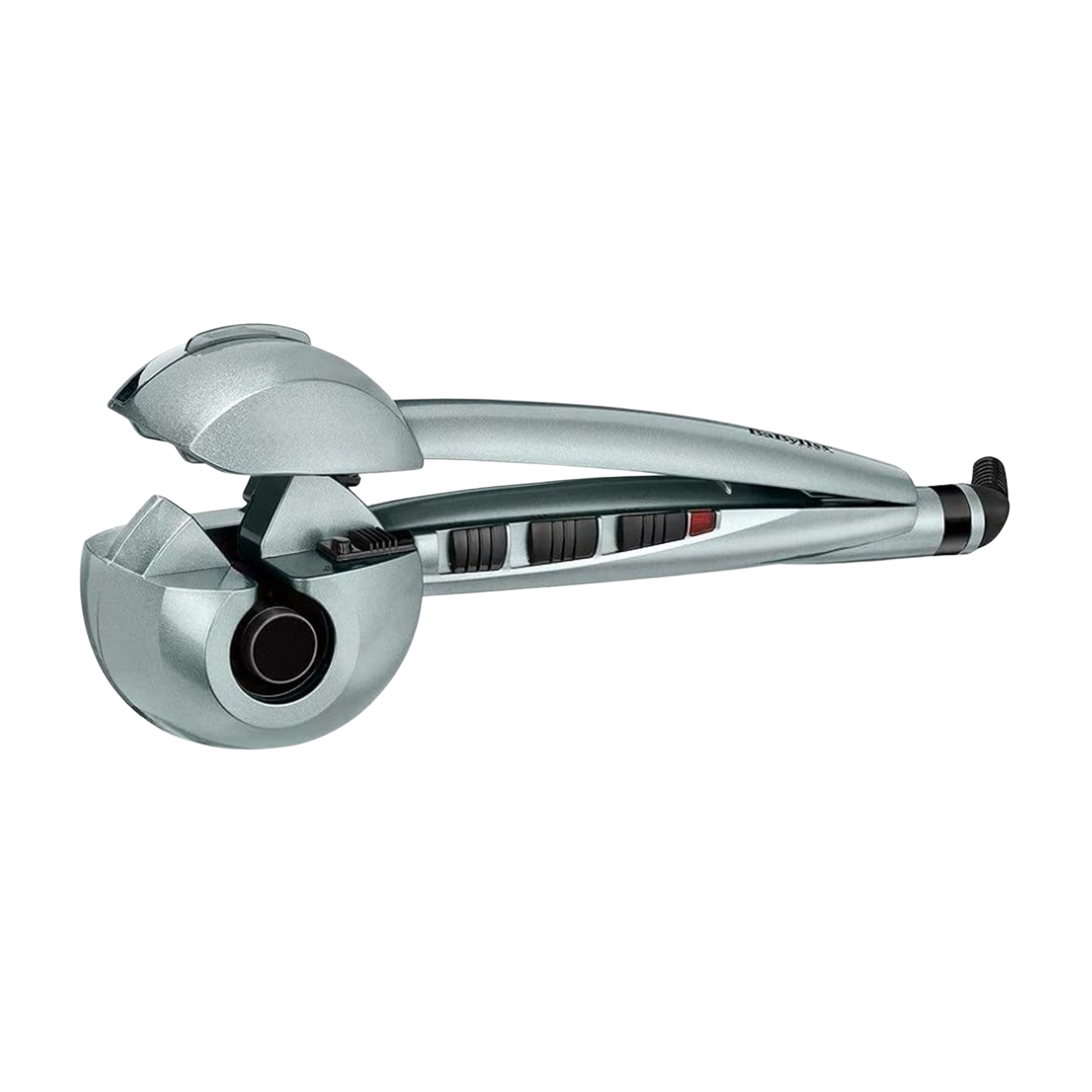 Moldeador - BaByliss C1800E, 3 Niveles de temperatura, Apagado automático, Sistema Hydrotherm, Gris