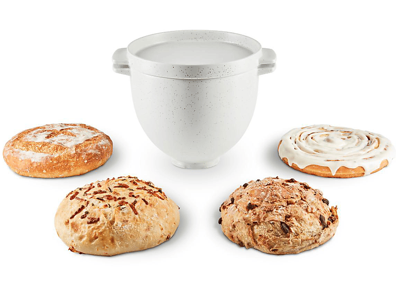 Thumbnail - KITCHENAID 5KSM2CB5BGS BROT-BACKSCHÜSSEL GREYSPECKLE Keramikschüssel