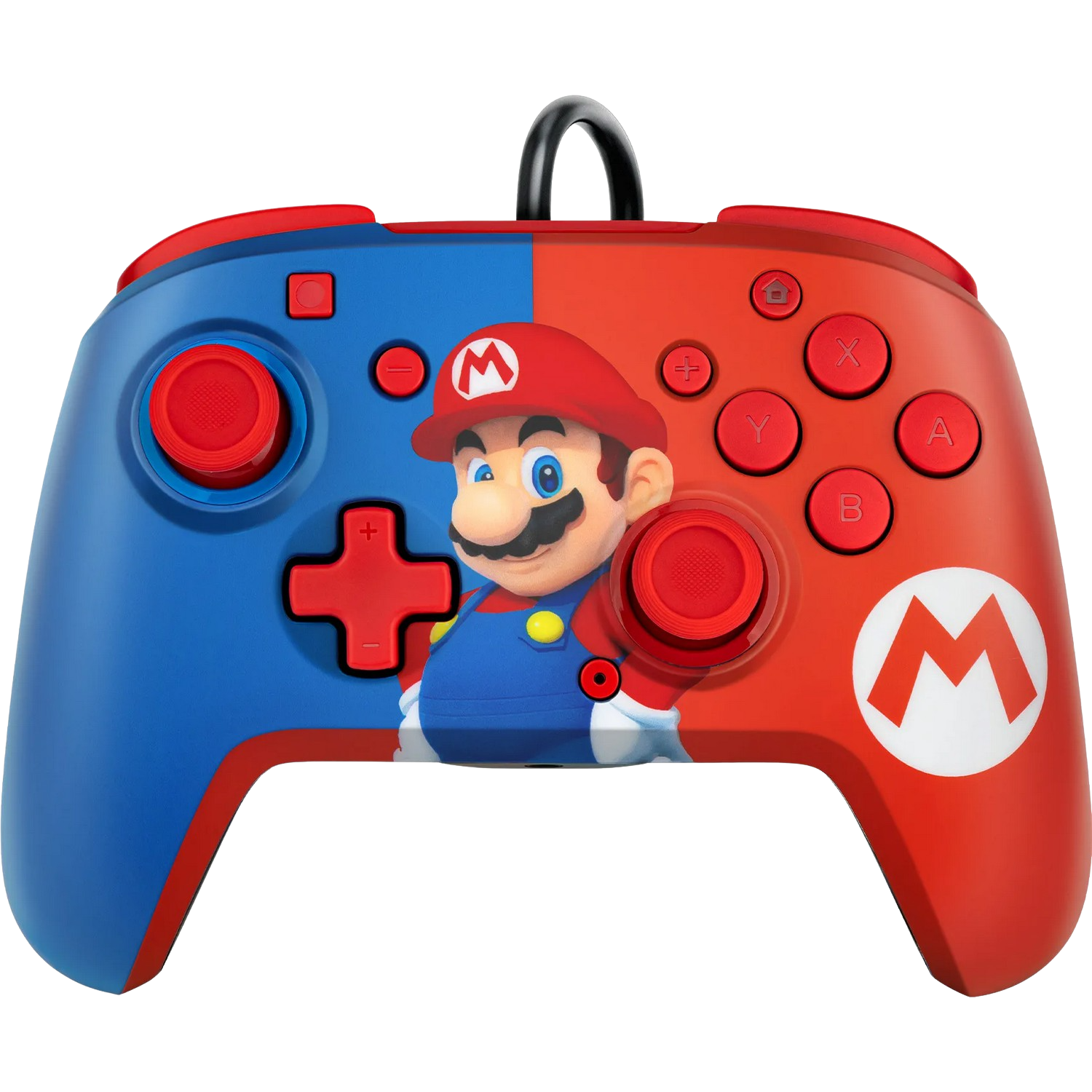 Faceoff Deluxe Wired mario licenciado nintendo switch pdp audio controller carcasa para mando usb 3 integrado