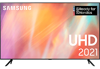 SAMSUNG UE75AU7105KXXC 75" 4K UHD Smart-TV 2021 - Titan Grey
