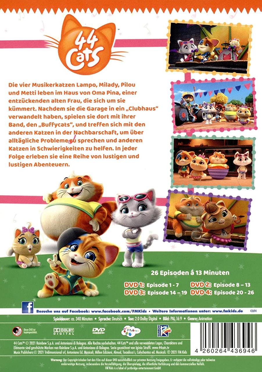 44 Cats - Die komplette Staffel 1 DVD