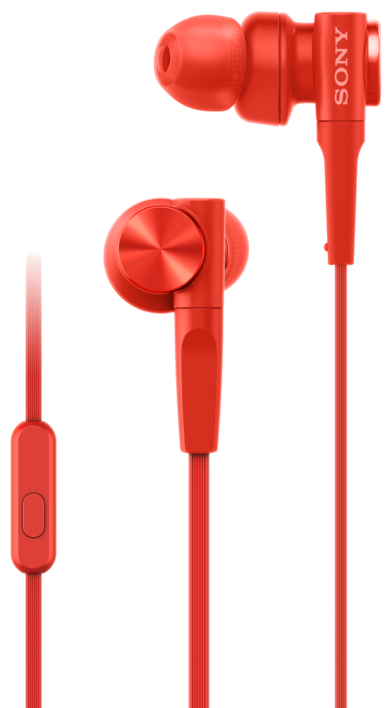 SONY Oortjes 1.2 m Rood (MDRXB55APR.CE7)