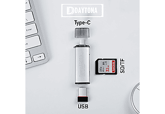 DAYTONA ADS-103 Type-C To USB 3.0  Sd Tf Kart Okuyucu_2