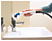 BLACK+DECKER BHSM1610DSM-QS  2-i-1 Steam-Mop Flexibel ångmopp med 15 olika tillbehör