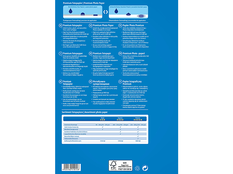 Thumbnail - AVERY ZWECKFORM 2556-20 Premium Inkjet Fotopapier 210 x 297 mm A4 20 Blatt