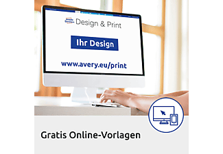 AVERY ZWECKFORM 3652-200 UNIVERSAL-ETIKETTEN PERMANENT 70X42,3MM 70 x 42,3 mm 70 x 42,3 mm A4  4.620 Etiketten / 220 Bogen