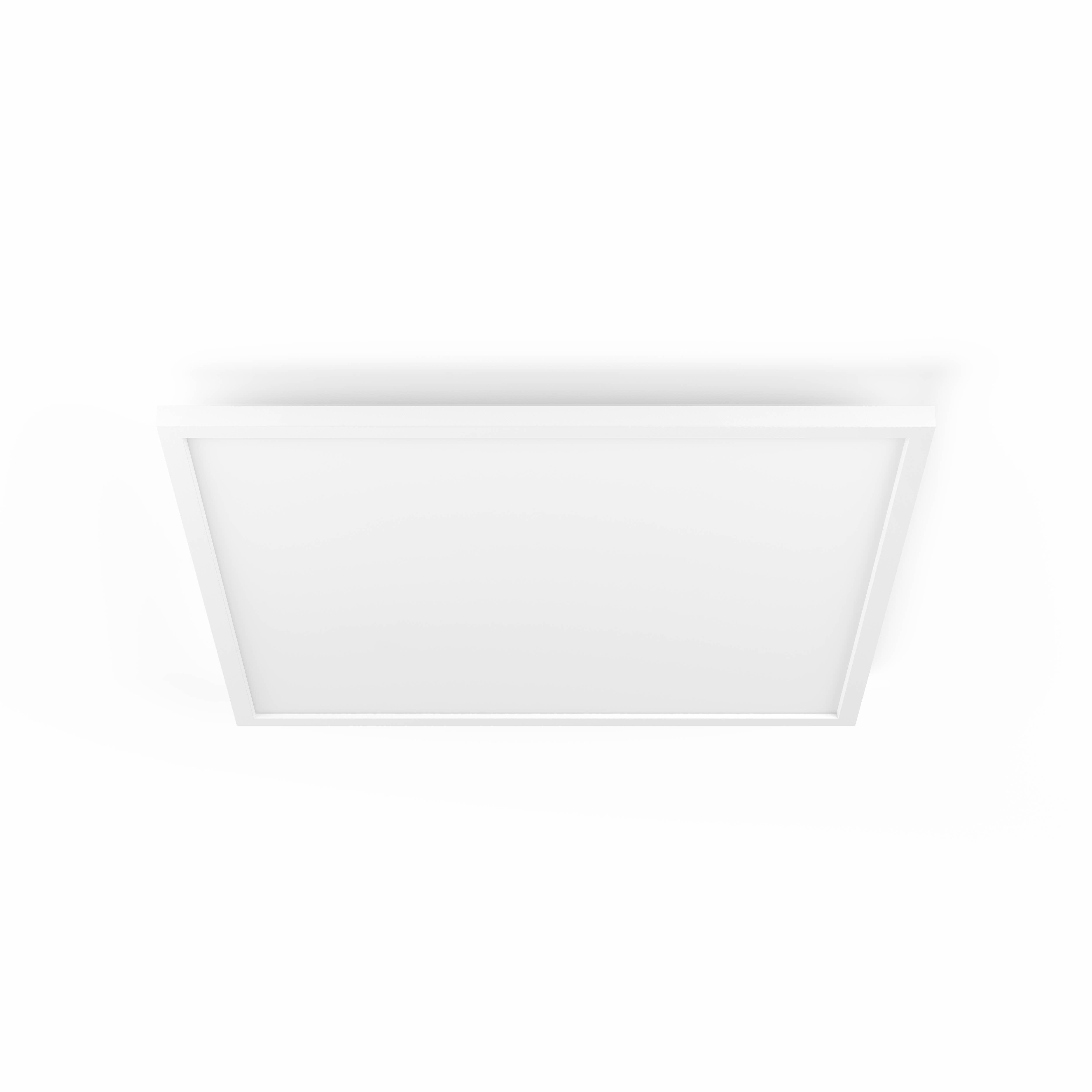 PHILIPS Hue inkl. Amb. Panelleuchte Dimmschalter Deckenbeleuchtung Aurelle White 30x30cm Warmweiß