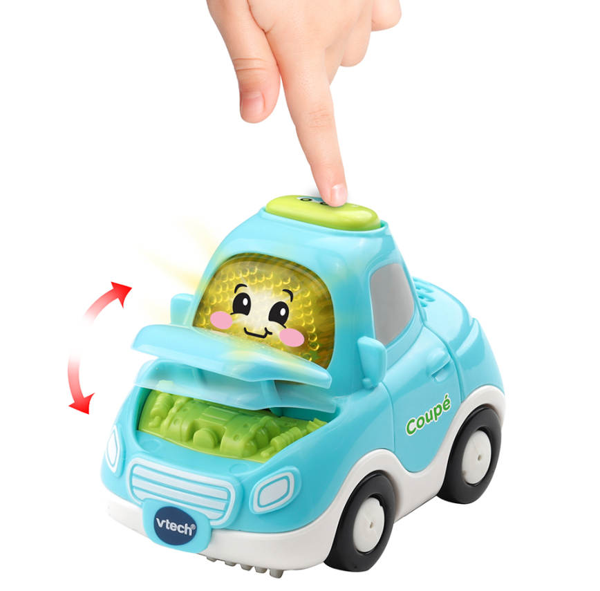 VTECH 80-514104 Tut Tut Baby Flitzer - Coupé Spielzeugauto, Mehrfarbig
