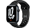 APPLE Watch Nike Series 7 (GPS) 45 mm - Smartwatch (One Size: 140–210 mm, Hochleistungs-Fluorelastomer, Mitternacht/Anthrazit/Schwarz)