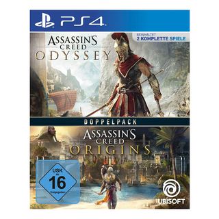 Assassin's Creed Odyssey + Origins: Doppelpack - PlayStation 4 - Allemand