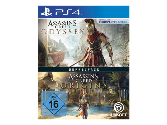 Assassin's Creed Odyssey + Origins: Doppelpack - PlayStation 4 - Allemand