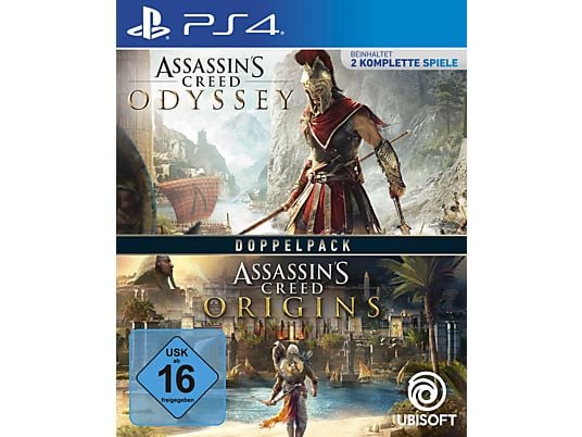 Assassin's Creed Odyssey + Origins: Doppelpack - PlayStation 4 - Tedesco