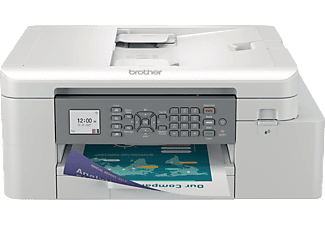 BROTHER Multifunktionsdrucker MFC-J4335DW, 19 S/min Farbe, Tinte, Fax, Wi-Fi, Weiß
