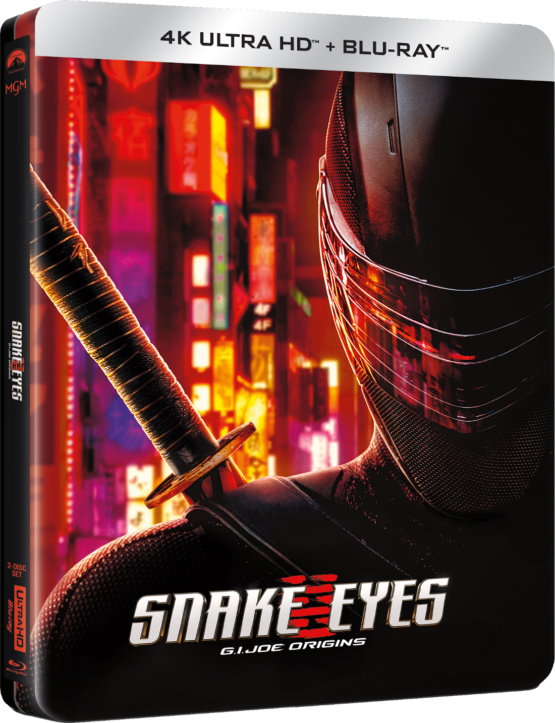 Kígyószem: G.I. Joe - A kezdetek (Steelbook) (4K Ultra HD Blu-ray + Blu-ray)