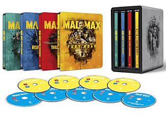 Mad Max 1-4. gyűjtemény (Steelbook) (4K Ultra HD Blu-ray + Blu-ray)