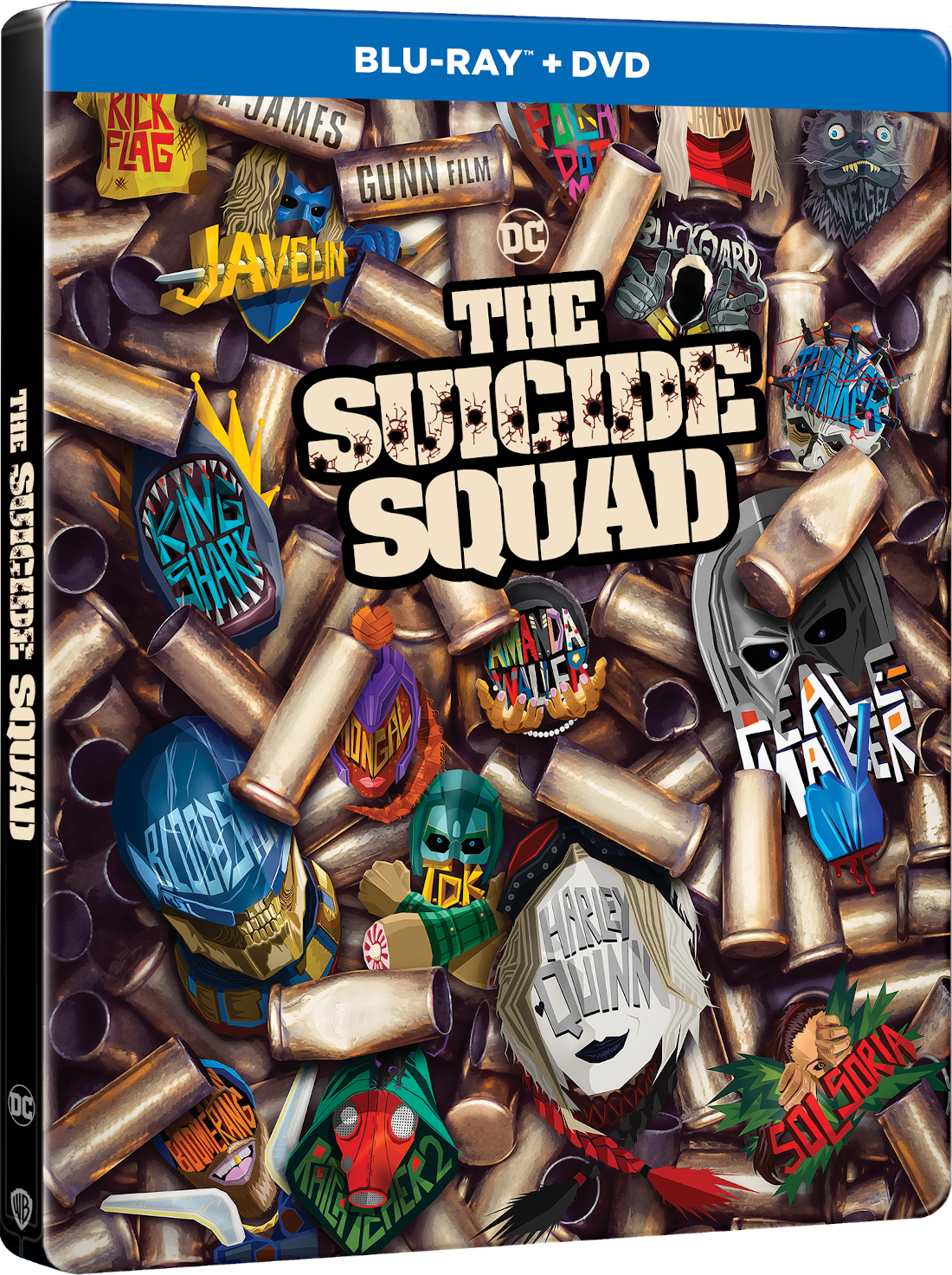 The Suicide Squad - Az öngyilkos osztag (Steelbook) (Blu-ray + DVD)