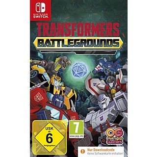 Transformers: Battlegrounds - Nintendo Switch - Tedesco