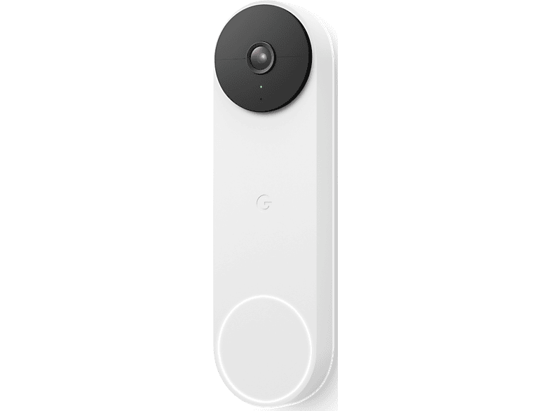 Google Bedrade Video-deurbel Smart Nest Mat Batterij Wit (ga01318-fr)