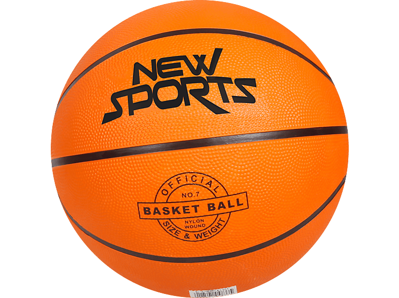 NEW SPORTS NSP unaufgeblasen 7, Orange Größe Basketball