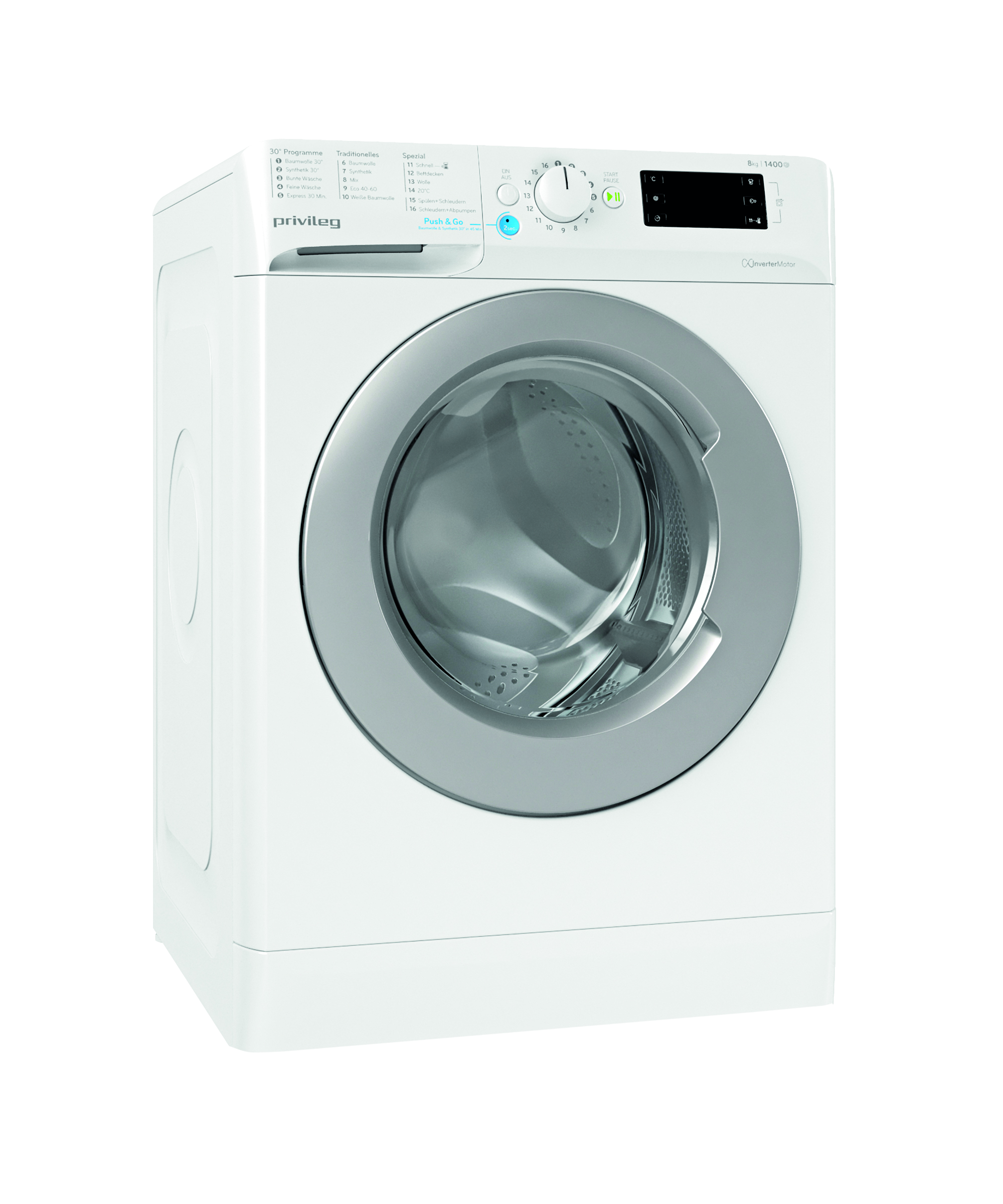 PRIVILEG PWF X 853 N Waschmaschine (8 kg, 1351 U/Min., B)