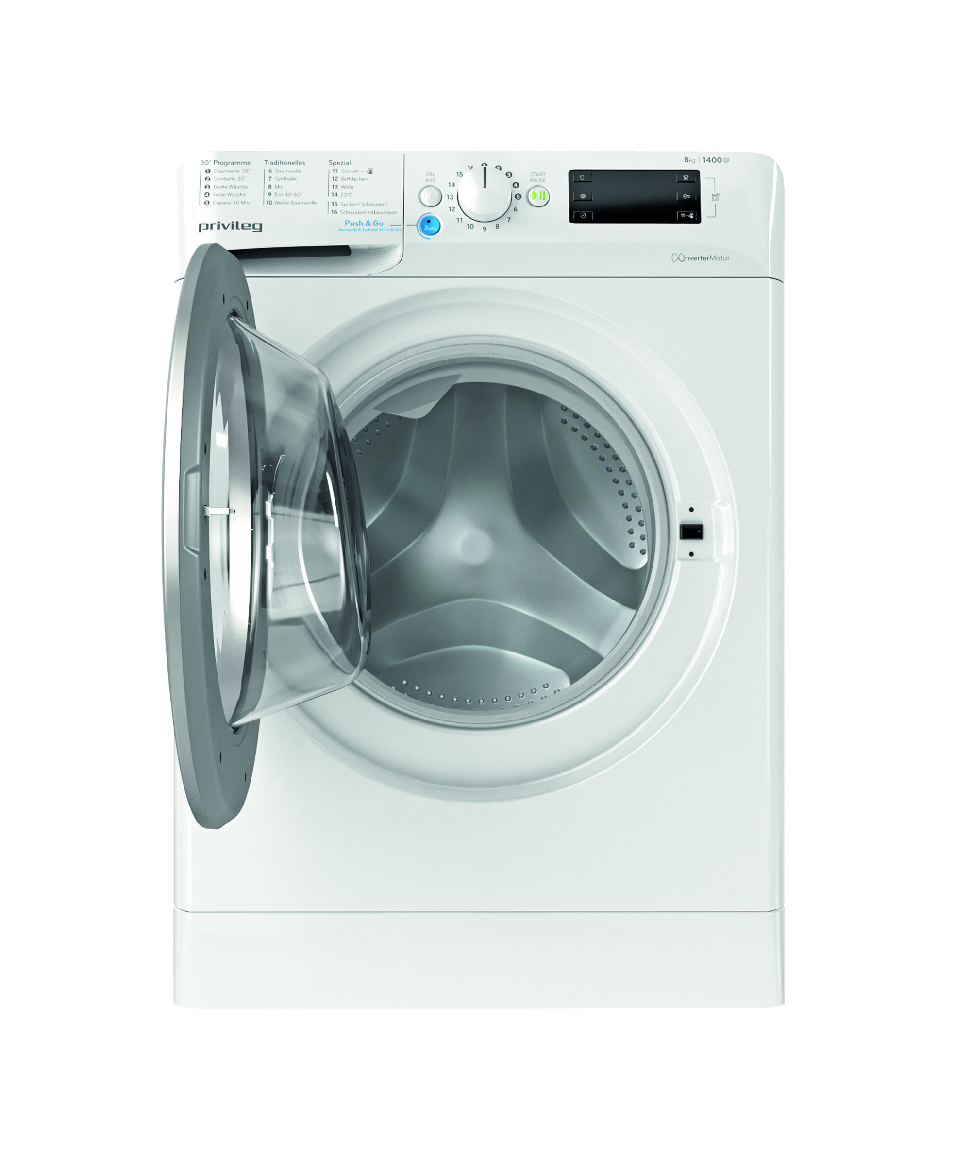 PRIVILEG PWF X 853 N Waschmaschine (8 kg, 1351 U/Min., B)