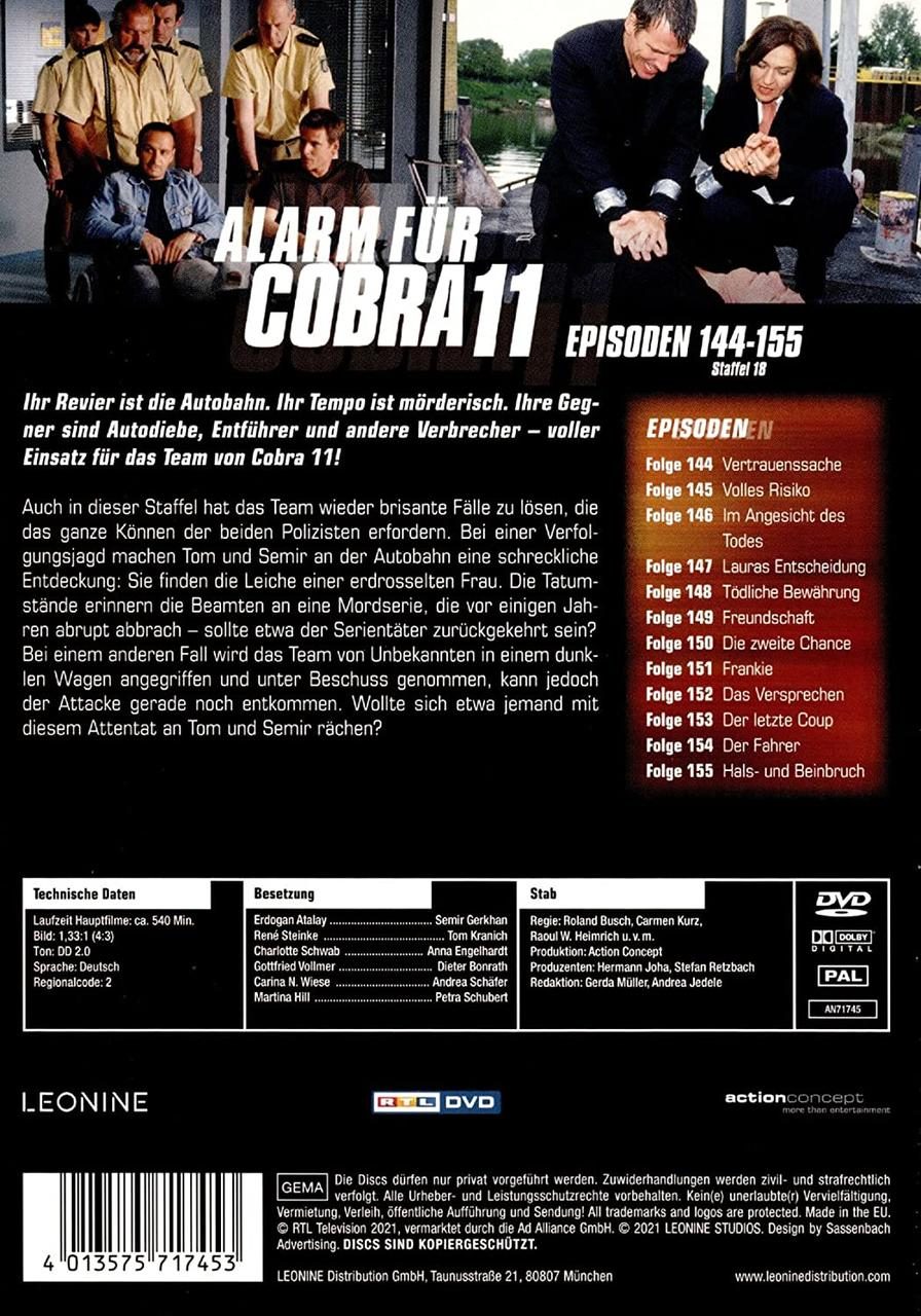 18 Staffel DVD Alarm für - 11 Cobra