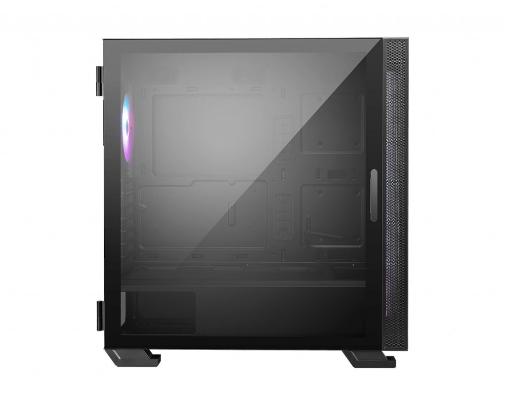 MSI Mag Vampiric 300R Lamine Temperli Cam A-RGB Fan ATX Gaming Bilgisayar Kasası Siyah