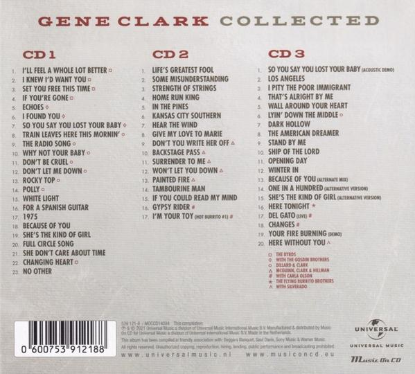 Gene Clark - Collected  - (CD)