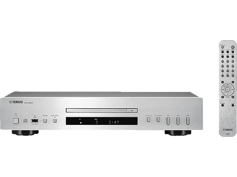 Yamaha Cd-speler Zilver (cd-s303 Silv)