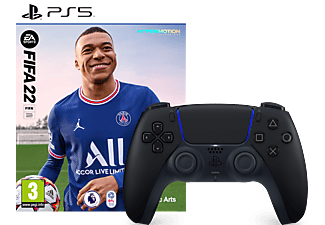 SONY DualSense™ Wireless-Controller - Midnight Black + FIFA 22