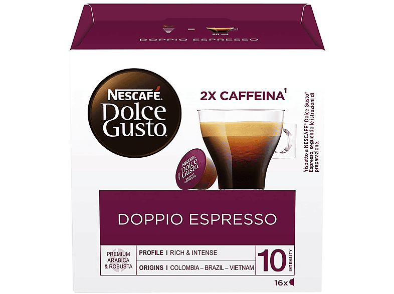 Nescafe' Dolce Gusto Capsule Dolce Gusto Doppio Espresso Ndg Doppio Espresso