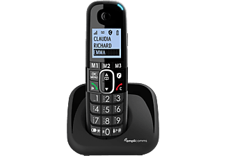 AMPLICOMMS BigTel 1500 - Cordless (Nero)