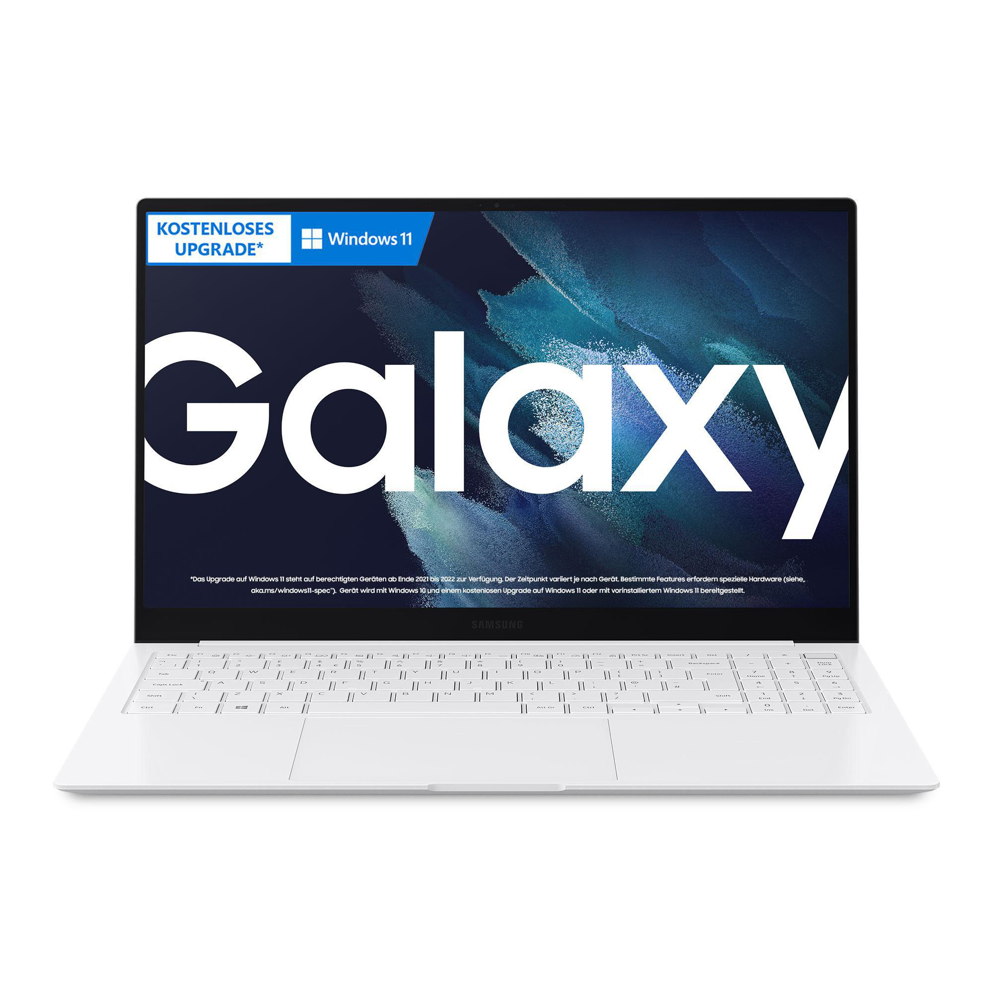 SAMSUNG Galaxy Book Pro EVO, 8 GB (Evo) Display, Notebook, Zoll mit Silver RAM, Prozessor, SSD, GB 15,6 Intel® Mystic i5-1135G7 256