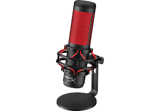 HYPERX QuadCast - Microphone (Noir/rouge)