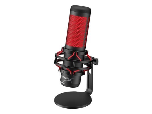 HYPERX QuadCast - Mikrofon (Schwarz/Rot)