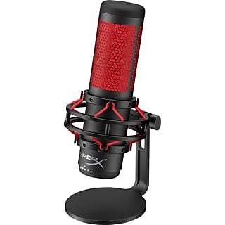 HYPERX QuadCast - Microphone (Noir/rouge)
