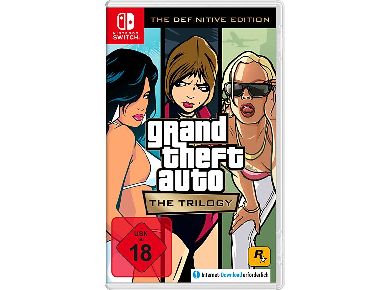 Jogo Switch Grand Theft Auto: The Trilogy – The Definitive Edition –  MediaMarkt