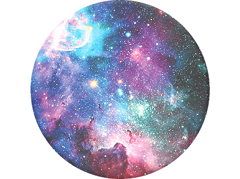 POPSOCKETS PopGrip Blue Mehrfarbig Nebula Handyhalterung