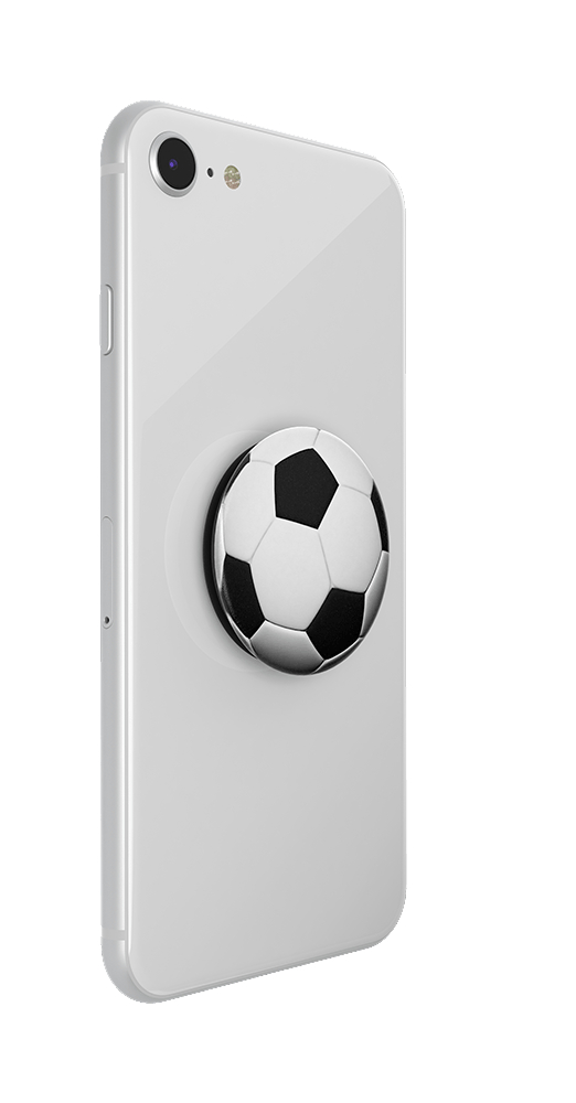 POPSOCKETS PopGrip Soccerball Handyhalterung, Mehrfarbig