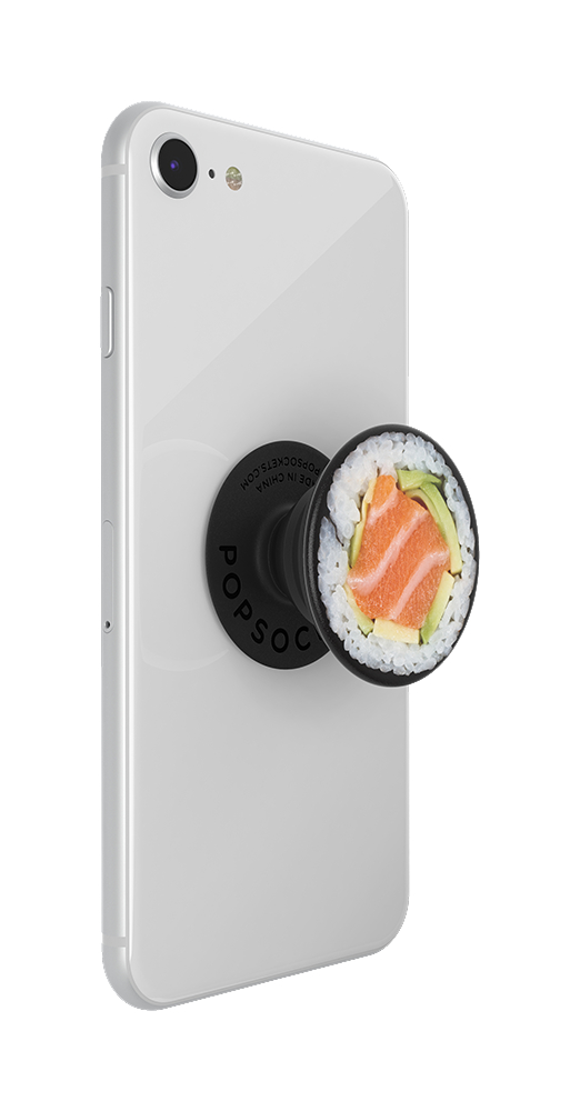 POPSOCKETS PopGrip Salmon Roll Handyhalterung, Mehrfarbig